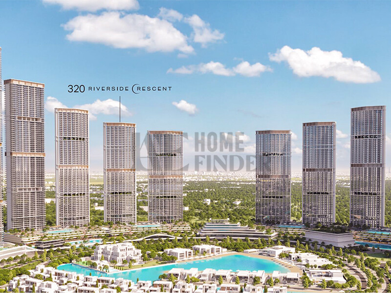 Property for Sale in Sobha Hartland 2 - 320 Riverside Crescent, Dubai - Best Investor Deal ,Payment Plan High ROI